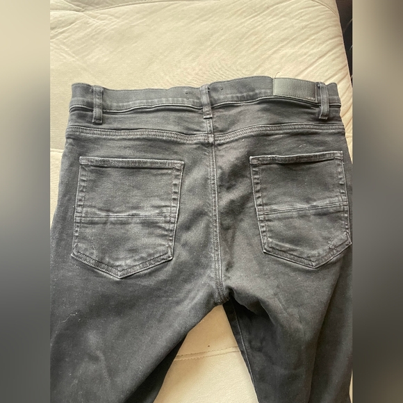 Amiri black checkered ripped jeans - Picture 5 of 5